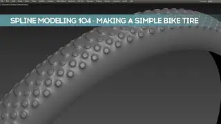 3dsmax: Spline Modeling 104 - Making a Simple Bike Tire