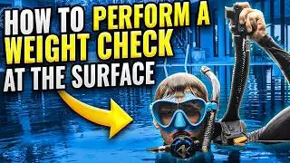 Scuba Diving: How to Perform a Weight Check at the Surface | Black Turtle Dive