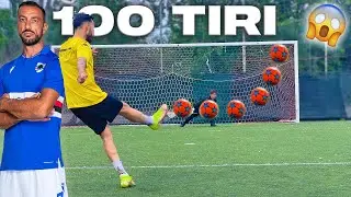 😱⚽ Sfidiamo il SOSIA di QUAGLIARELLA che gioca in ECCELLENZA nella 100 TIRI CHALLENGE