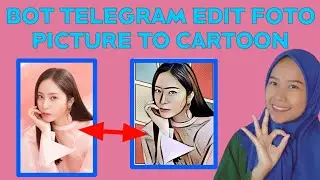 USEFUL TELEGRAM BOT FOR EDITING PHOTOS TO CARTOON PICTURE TO CARTOON BOT