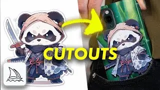 How To Make Cutouts of Your Ai Generated Logos & Stickers - With Refined Edges