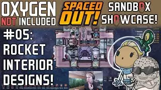 Fancy Rocket Interior Designs For ONI: Spaced Out! Sandbox Showcase #5