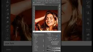 How to add shine to hair in photoshop. #Shorts | Photoshop tutorial #PS