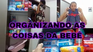 ORGANIZANDO AS COISAS DA BEBÊ