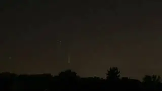 Comet C/2020 F3 (NEOWISE) Time Lapse 2
