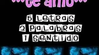 especial para ti amor te amo babe sos mi todo