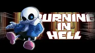 FNF | INDIE CROSS REMIX - Burning in hell ReGlitched (FNF REMIX)