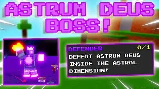 ASTRUM DEUS BOSS + HOW TO GET DEFENDER MASTERY! | Ability Wars