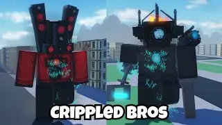 How to get Crippled Bros Badge in Omega Skibid Toilet Roleplay 2 - Roblox