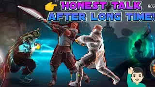 Honest talk! about my gaming channel | Shadow Fight 4 Arena Gameplay