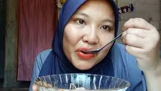 Panas panas mukbang bakso ikan kuah mercon#mukbang#makananpedas