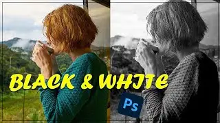 How to Make Dramatic Black and White Image in Photoshop | The Editor