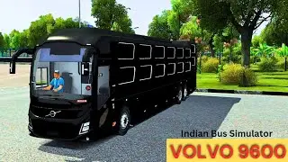 VOLVO 9600 Double Decker Sleeper Bus |  Indian Bus Simulator | New Indian bus mod Bussid
