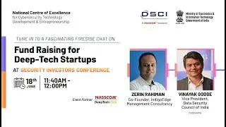 Fund Raising for Deep Tech Startups | SIC 2021
