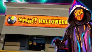 SPIRIT HALLOWEEN in Abandoned storefront in Rensselaer New York 2024! | Halloween 2024