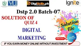 digital marketing quiz 4 batch 7 solution | digiskills digital marketing quiz 4 #digitalmarketing