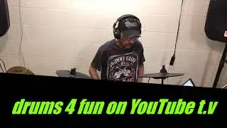 Dwight Yoakam - long white Cadillac - Drum Cover
