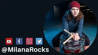 MILANA - The Brain Dance - Animals As Leaders | Milana Rocks Drum Cover