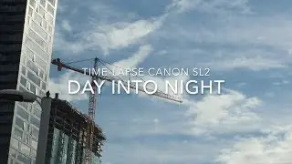 Time-lapse sample using Canon Rebel SL2 (Day into Night)