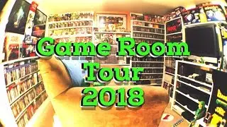 Game Room Tour 2018!!!