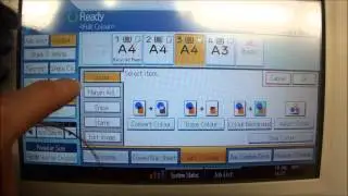 RICOH Aficio MP C2551 product demo