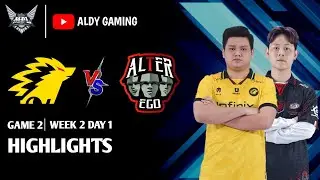 ONIC VS AE | Game 2 | Week 2 Day 1 | Highlights MPL ID Season 12