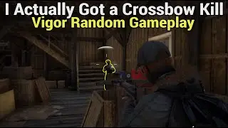 I Actually Got a Crossbow Kill || Vigor PS5 Gameplay