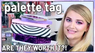 Eyeshadow Palette Tag August 2020 | BEST + WORST EYESHADOW PALETTES! | Luce Stephenson