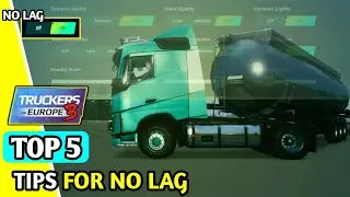 ✅️ 5 NO LAG GRAPHICS ● TIPS FOR 🚚 TRUCKERS OF EUROPE 3  GRAPHICS SETTING ● WANDA SOFTWARE ● V0.46.2