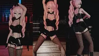 【MMD】Wiggle Wiggle【TDA Pop Idol Luka】KPOP