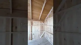 10x16 Timber Frame Shed🏠🪚🔨 