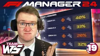 WHAT HAPPENS WHEN YOU RUN OUT OF ENGINES IN F1M24? | F1 Manager 2024 CREATE-A-TEAM EP 19