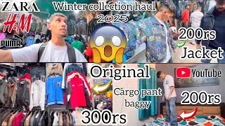 Sarojini market girls & boys dono ke winter collection’s 2025 😱 or sare branded clothes cheap price😳