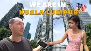 Our First Day in Kuala Lumpur Malaysia was Amazing 🇲🇾