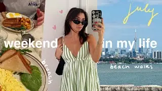 summer weekend vlog | meal prep, parties & family time 🌻