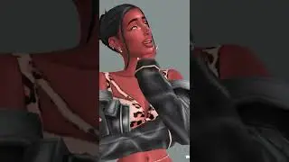 My black sims with maxis cc 