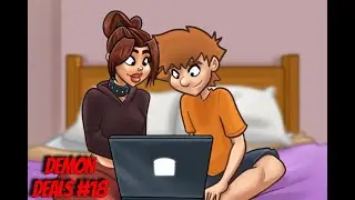 Demon Deals v.0.5.5.1 - Watching together with Ashley and Playing games with mom #18