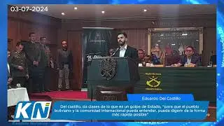 Del castillo, da clases de lo que es un golpe de Estado