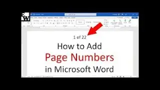 How to insert different page numbers both roman numerals and numbers in MS WORD2019, 2016, 2021,2013