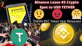 Binance Outranked by USDT as #3 Crypto by Market cap😱🤓😟🧐