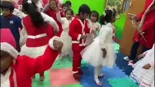 Christmas celebration at Kidzee Bareilly 🎂🎉🎊#christmas #fun #kids #kidzeebareilly #jinglebells (1)
