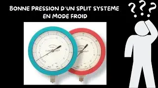 Bonne pression d'un split système en mode froid  ( 9/16 eme version courte )