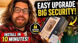 How to Install a Schlage Keyless Electronic Deadbolt Lock