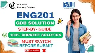 ENG201 GDB Solution Spring 2025 | 100% Correct Solution  |  English GDB Answer | Codeneat.com
