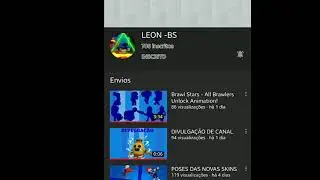 DIVULGANDO UM CANAL - LINK NA DESCRIÇÃO