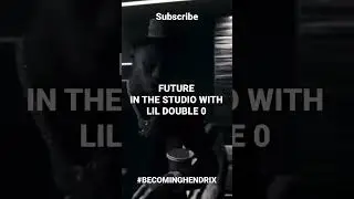 Future in studio with Lil Double 0 #futurehendrix #plutohendrix #lildoubleo #future #superfuture