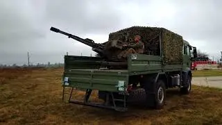 2024.10.05 - demonstration of "readiness number 1" of the ZU-23 combat team