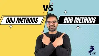 Pega Q&A - Differences between Obj & RDB methods