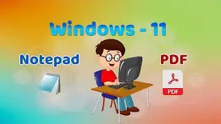 Notepad to PDF || How to convert Notepad file to PDF?| Convert Notepad To PDF File || By EECE