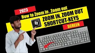 screen recording zoom in zoom out | Shortcut-key zoom in and zoom out